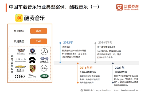 酷我音樂初心未改體驗如一，“陪著你”走進車聯(lián)網(wǎng)時代