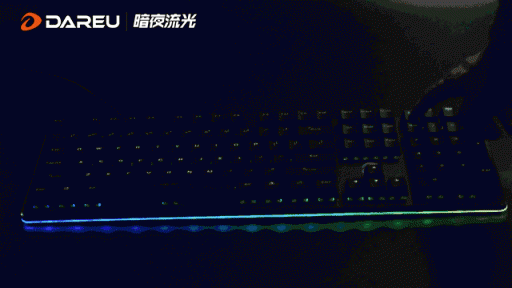達(dá)爾優(yōu)暗夜流光系列外設(shè)展露RGB光效盛宴