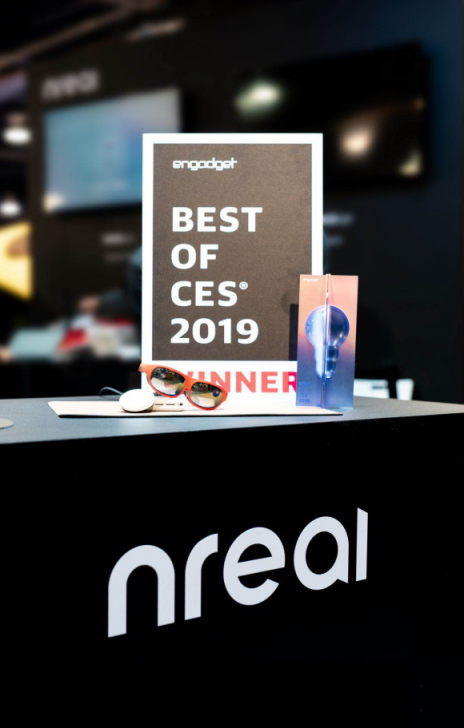 nreal獲“最佳初創(chuàng)科技公司”獎項，驚艷亮相CES成最大黑馬