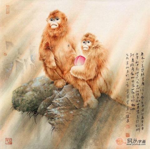 原生態(tài)藝術(shù)佳作，畫(huà)家藍(lán)健康國(guó)畫(huà)賞析