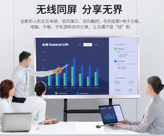 視派智能會(huì)議平板，國產(chǎn)黑科技掰腕國際巨頭！