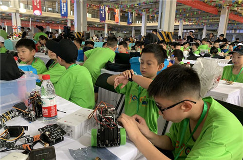 2019RoboCom（?？梗C(jī)器人大賽全國(guó)總決賽在杭州蕭山舉行