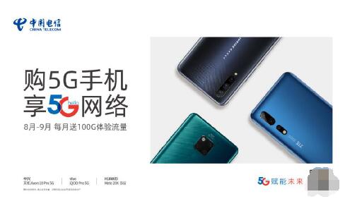 5G手機(jī)上市，北京電信推出“購(gòu)機(jī)每月送100GB流量”政策