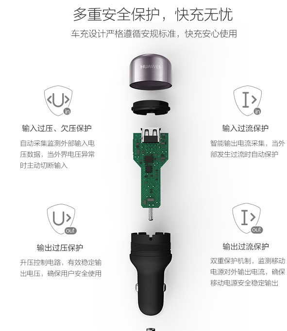 車充究竟怎么選？京東好評率99%的三款華為車載充電器告訴你