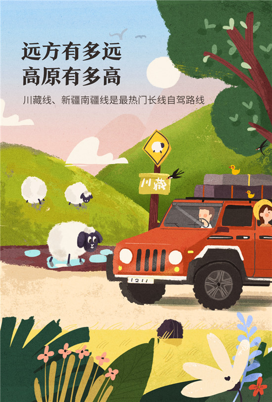 車(chē)輪與途牛聯(lián)合發(fā)布2019上半年自駕游報(bào)告 西部自駕游川藏線(xiàn)最熱門(mén)