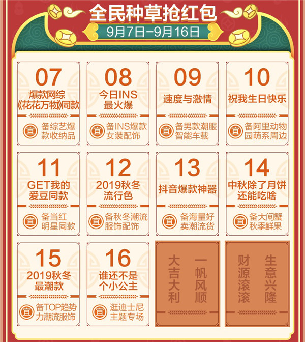 1688商人節(jié)來了！2019備貨季“招財(cái)進(jìn)寶”全攻略，你的同行們都在偷偷收藏！