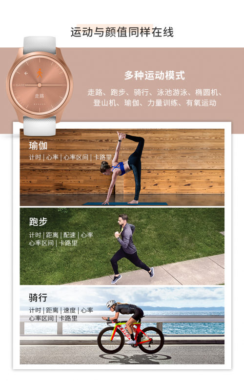 輕奢時(shí)尚GarminMove，讓生活更潮更有范