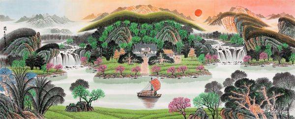 經(jīng)典沙發(fā)背景墻裝飾畫，四種風(fēng)格點亮家居之美
