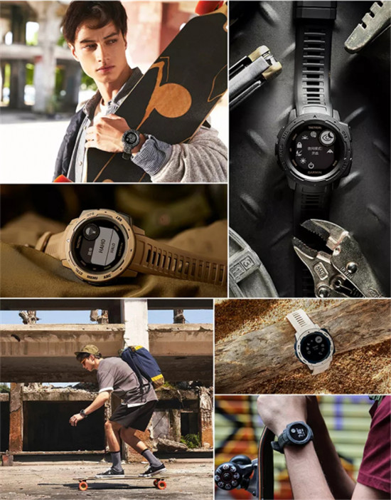 Garmin Instinct Tide浪潮版新增潮汐功能，水陸兩棲更強悍