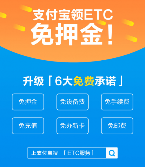 全國(guó)高速公路ETC改造全面完工 申請(qǐng)支付寶ETC體驗(yàn)全程“快車(chē)道”