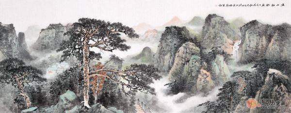 藝術(shù)山水佳作 收藏投資都很合適！