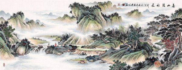 藝術(shù)山水佳作 收藏投資都很合適！