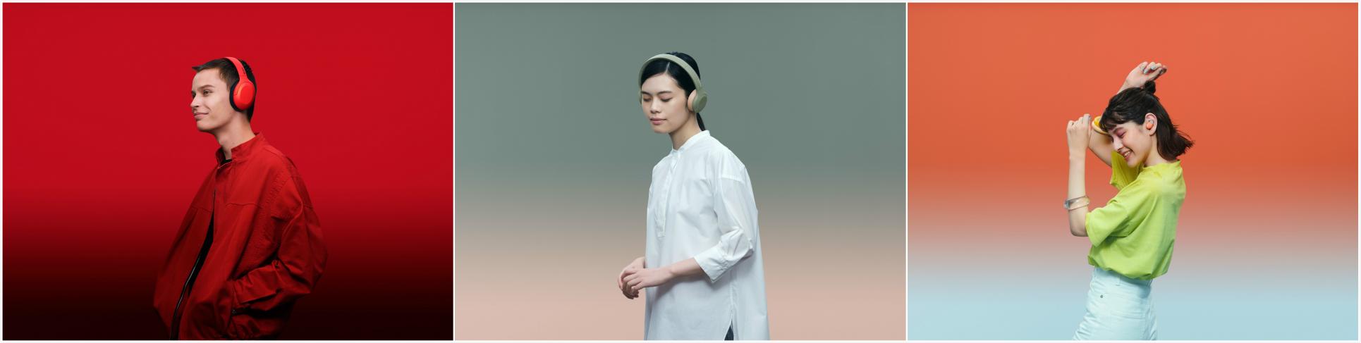潮流節(jié)奏?型色由我——索尼發(fā)布h.ear新一代時(shí)尚系列耳機(jī)WH-H910N、WH-H810以及WF-H800