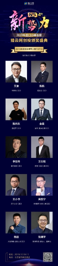 大象保險(xiǎn)CEO楊喆榮獲獵云網(wǎng)“2019年度創(chuàng)業(yè)領(lǐng)軍人物”獎(jiǎng)項(xiàng)