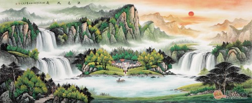 技巧分享：對于客廳背景墻掛畫應(yīng)該怎樣選擇，看看幾種風(fēng)格你喜歡嗎