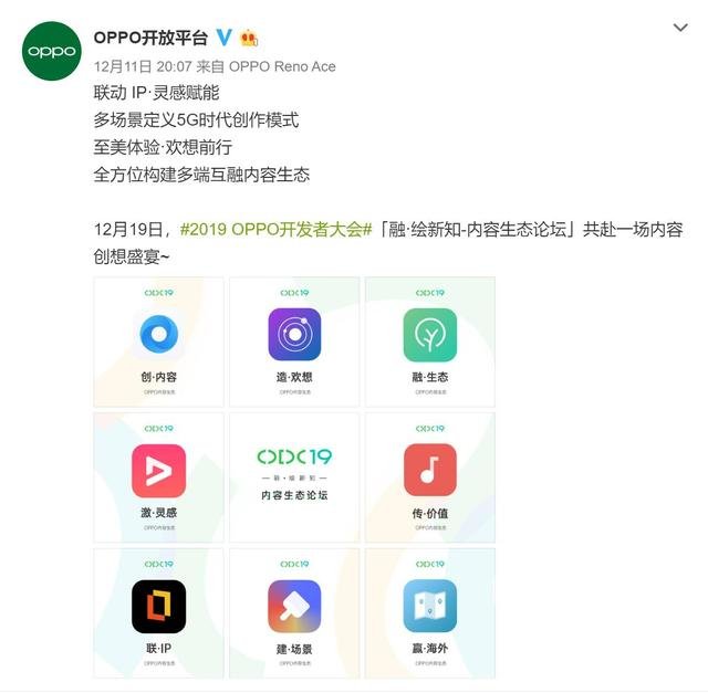 2019 OPPO開(kāi)發(fā)者大會(huì)或?qū)⑸疃仍忈尅癘PPO不只是一家手機(jī)公司”！