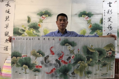 客廳內(nèi)掛什么字畫好，吉祥又有品的名家石開花鳥畫匯總