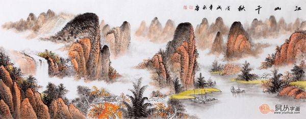 客廳掛山水畫美輪美奐 這些佳作不容錯(cuò)過(guò)