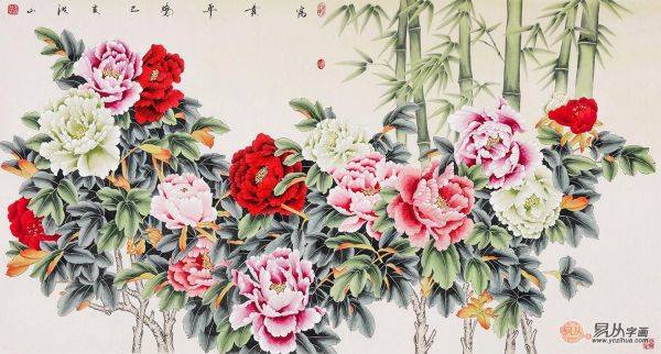 客廳沙發(fā)背景墻怎么裝飾好，一幅名家書畫真跡瞬間提高家的逼格