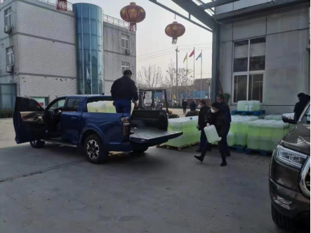 戰(zhàn)疫情 共克時(shí)艱 10輛長城炮為愛馳援