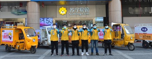 戰(zhàn)“疫”快遞小哥：半日達恢復了，也希望早點看到車水馬龍