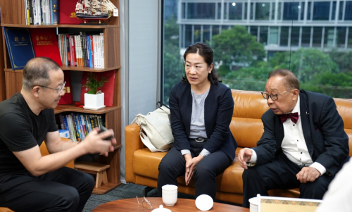 中國工程院院士陳清泉赴深開鴻走訪交流