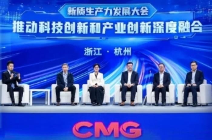 亮相央視！宏杉科技董事長鄭樹生受邀參加央視新質(zhì)生產(chǎn)力發(fā)展大會杭州站節(jié)目