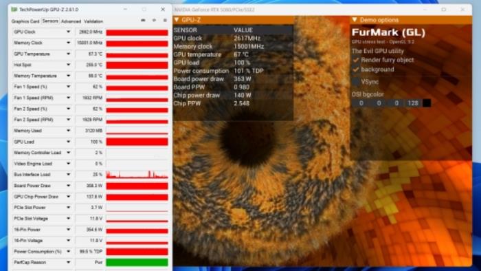 支持DLSS4，影馳 RTX 5080 金屬大師OC評測