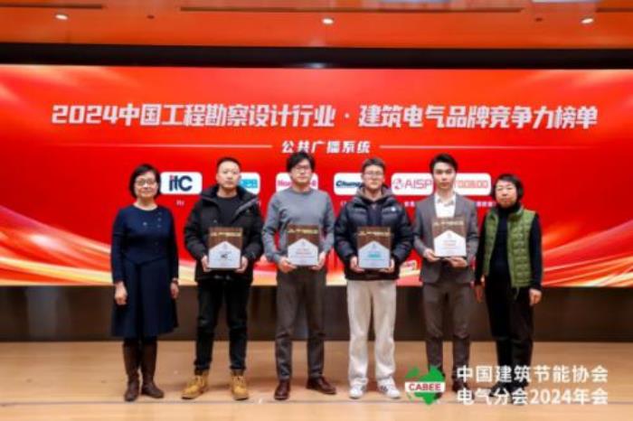 喜報！熱烈祝賀 itc 保倫股份榮膺 2024 年度“建筑電氣品牌競爭力十強(qiáng)”