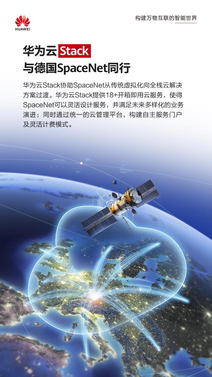 SpaceNet攜手華為云Stack，深化云轉(zhuǎn)型，持續(xù)領(lǐng)先歐洲市場