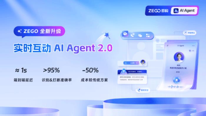 超低延遲，即構(gòu)科技全面升級(jí)實(shí)時(shí)互動(dòng)AI Agent