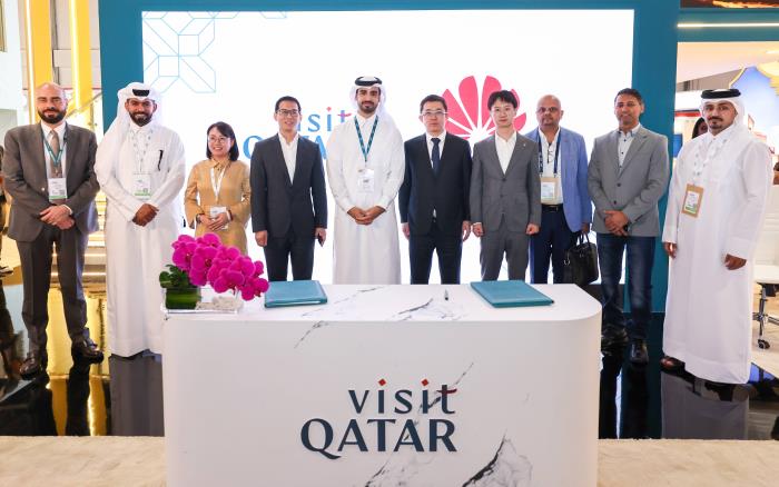 華為攜手Visit Qatar在阿拉伯旅游展簽署合作備忘錄，共同推動(dòng)卡塔爾可持續(xù)旅游發(fā)展