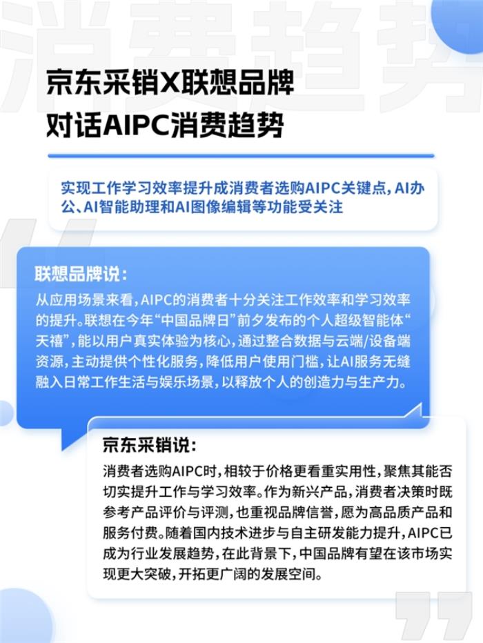 京東聯(lián)合多品牌看“AI浪潮下的中國(guó)品牌”：國(guó)產(chǎn)AI產(chǎn)品獲超7成消費(fèi)者認(rèn)可