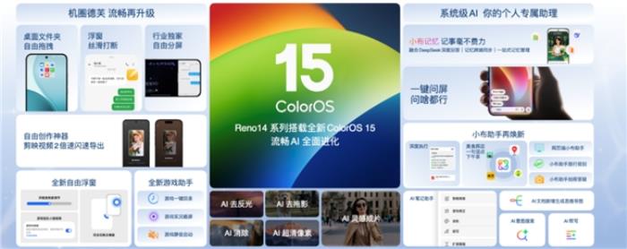 國補到手2379.15起，OPPO Reno14系列開售，實況照片玩法真的很香