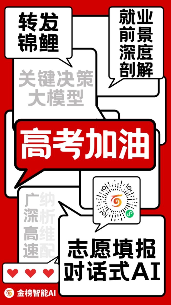 金榜智能AI助力高考志愿填報： 破難題，促公平
