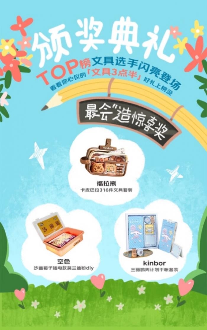 京東“文具大賞頒獎(jiǎng)”榜單公布 引領(lǐng)兒童節(jié)文具消費(fèi)新趨勢(shì)