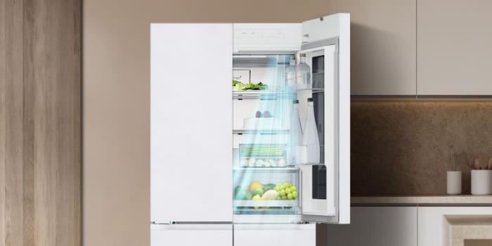 炎炎夏日，LG 全景透視窗十字四門冰箱：雅致嵌入，鮮享清涼