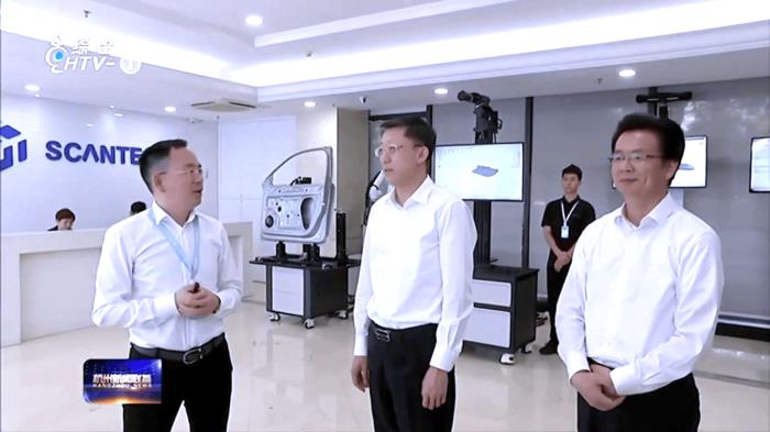省委常委、市委書記劉非調(diào)研思看科技，勉勵思看勇攀3D視覺數(shù)字化科技高峰