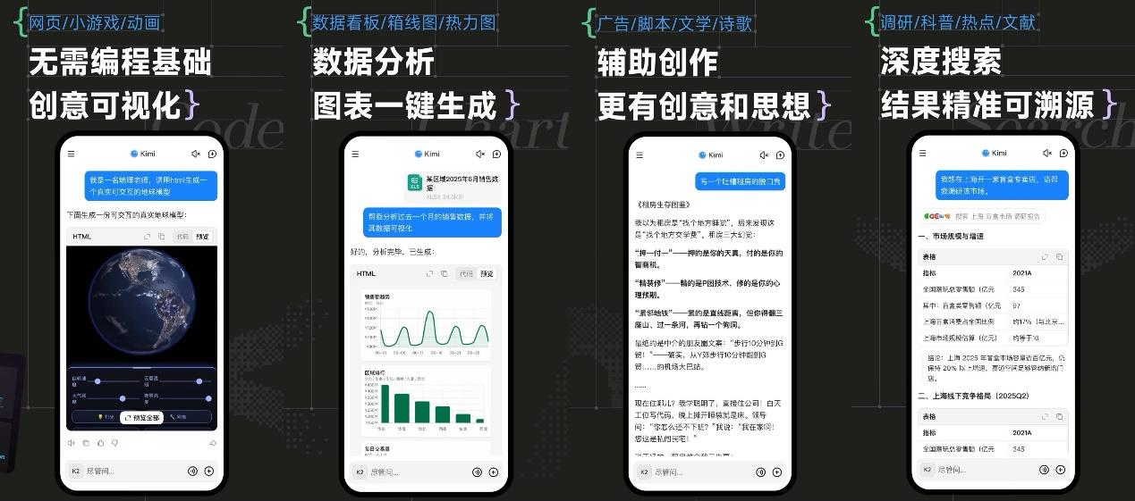 評分高達(dá)4.8！鴻蒙版Kimi火速上新K2模型，網(wǎng)友盛贊“最給力的AI”