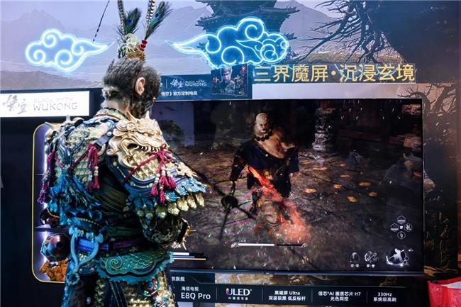 海信電視E8Q Pro燃爆2025 ChinaJoy，三大硬核技術(shù)重塑影游視界